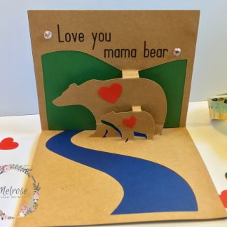 Pop-up Mama Bear Card