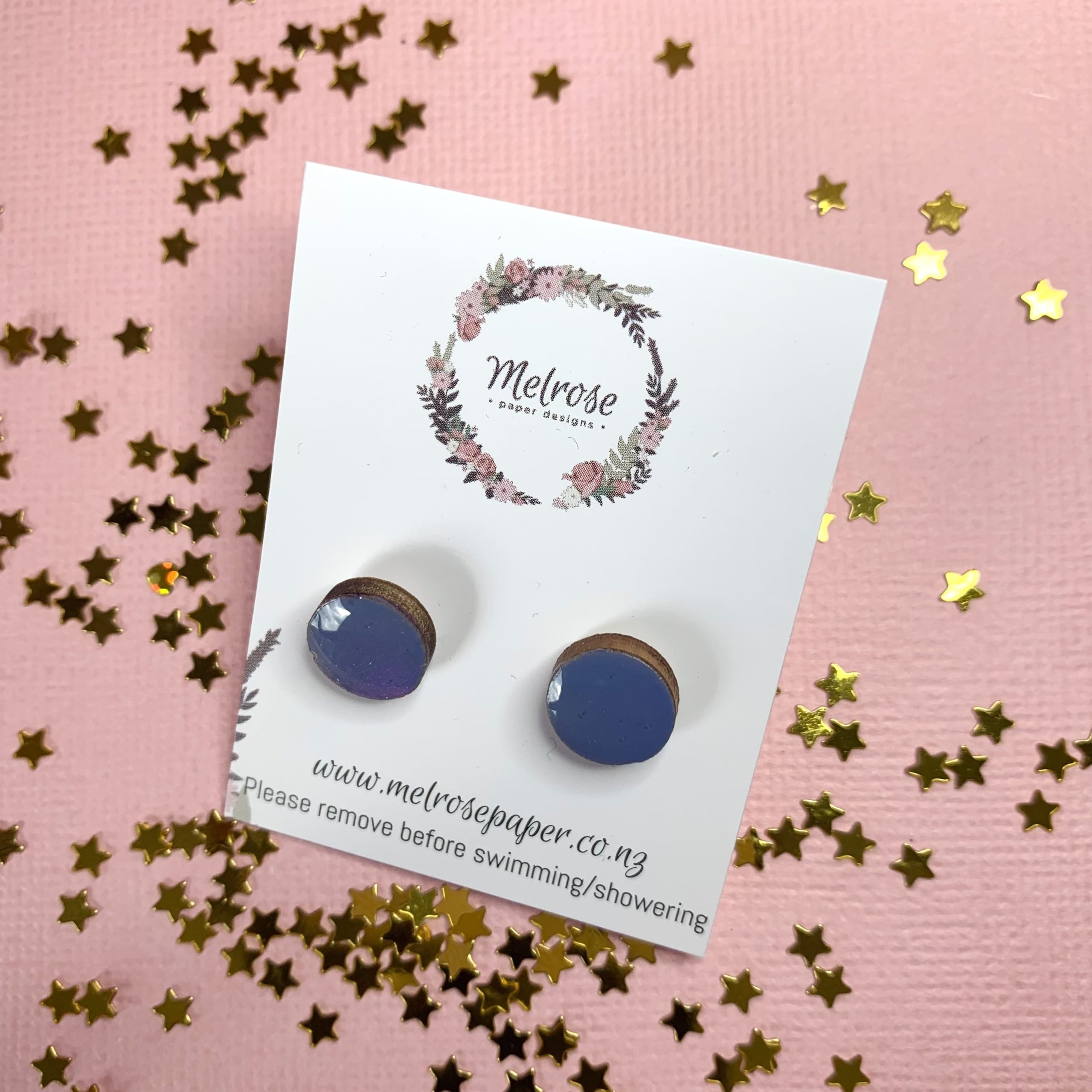 Geometric Circle Stud (Multiple Colours) - Image 8
