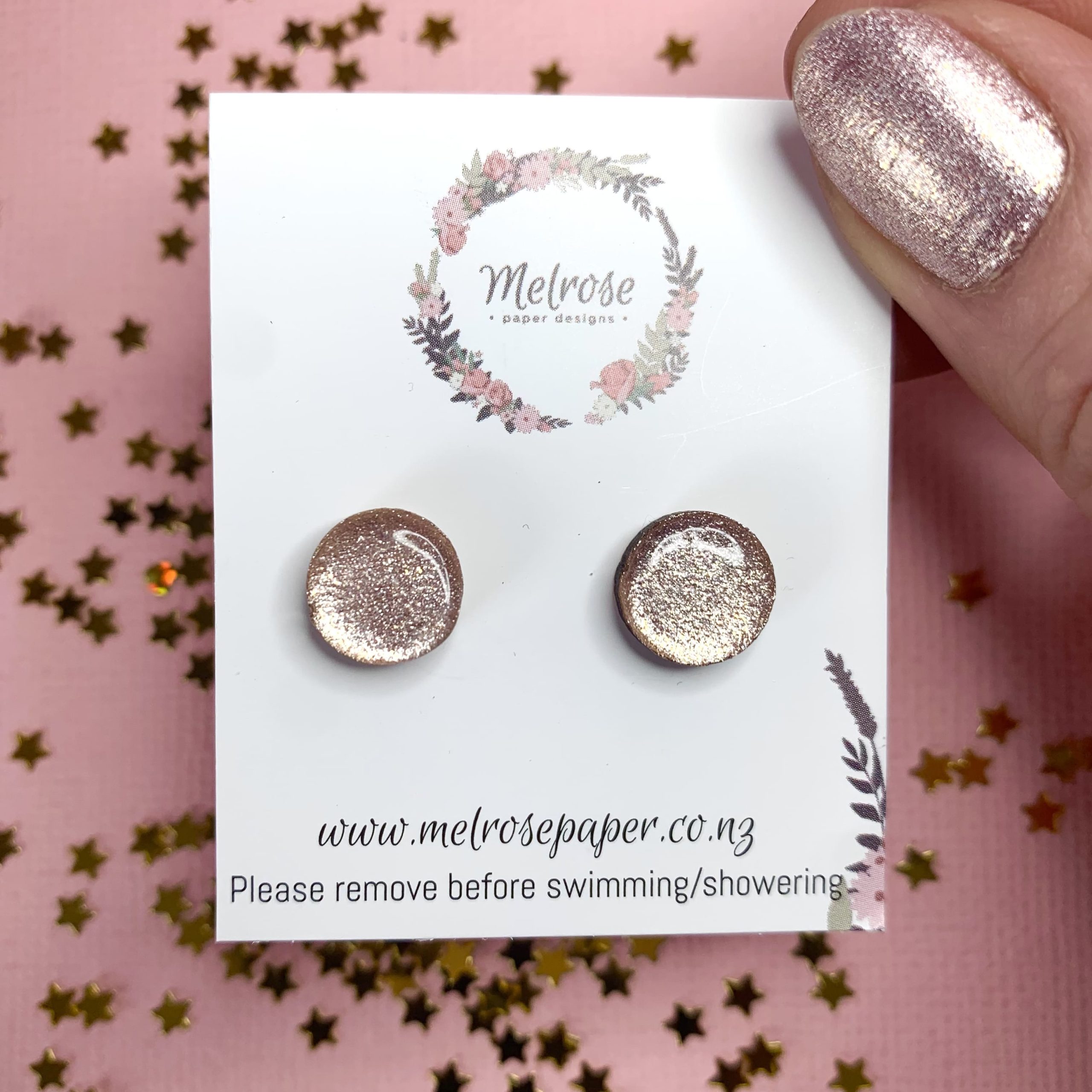 Geometric Circle Stud (Multiple Colours) - Image 15